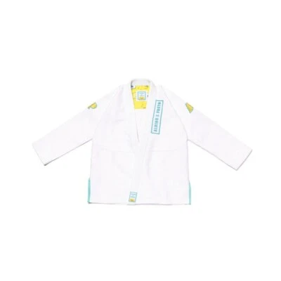 ALBINO & PRETO A&P B73 SPONGEBOB KIMONO GI Jiu-Jitsu Uniform With Bag 450 GSM - Image 1 of 4
