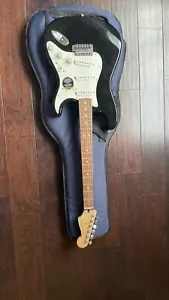 2000 Vintage NOS Fender Stratocaster Standard Black MIM Mint Unplayed Wow Rare - Picture 1 of 11