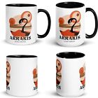 Arrakis Mug with Color Inside, Dune inspired mug, House Atreides mag