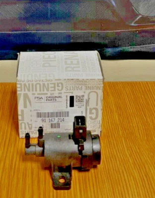Vauxhall Vivaro Genuine Renault Turbo Boost Pressure Solenoid Valve 91167214 - Image 1 of 2
