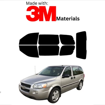 Tinte de ventana precortado para Chevrolet Uplander 05-09 cerámica estable hecho con 3M Foto 1 de 4