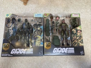 G.I. Joe Marine Female Sniper + HALO Action Pilot Classified Series 6" Figures - Picture 1 of 2