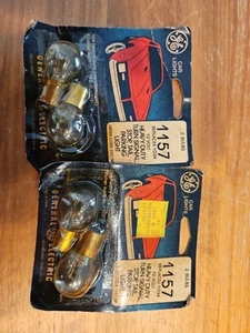 New General Electric Car Lights 4 Bulbs 1157/BP 2 BulbsTurn Signal Parking - Picture 1 of 5