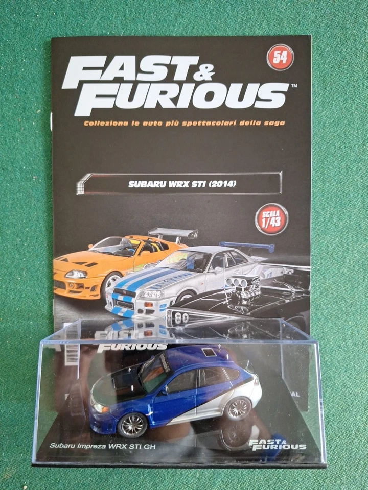 Fast & Furious - SUBARU WRX STI  (2014)  1/43 Uscita 54 - Immagine 1 di 1