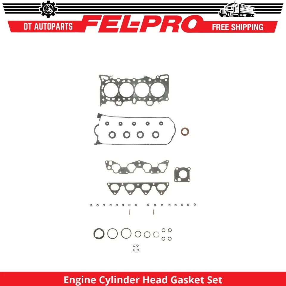 For 1992-1995 Honda Civic 1.6L L4 Engine Cylinder Head Gasket Set Fel-Pro 1993 - Image 1 of 1