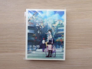 The Girl Who Leapt Through Time 2006 anime Blu-ray Lenticular Fullslip LIKE NEW - Picture 1 of 11