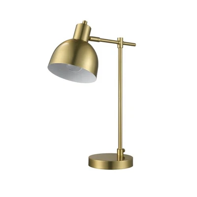 Electric 61000058 18" Desk Lamp, Matte Brass Finish, Metal Shade, Adjustable ... - Image 1 of 4