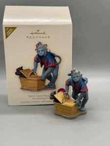 2007 Hallmark Keepsake Limited The Wizard of Oz Toto's Great Escape Ornament - Bild 1 von 9