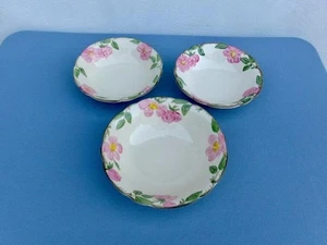 FRANCISCAN *DESERT ROSE* ( LOT OF 3 ) SERVING BOWLS 8 7/8" & 7 7/8" UNUSED - Picture 1 of 7