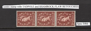 1961 QEII Wilding 2d Blue Phosphor With 'Tabpole Flaw' retouch SG 613a Spec S46d - Picture 1 of 1