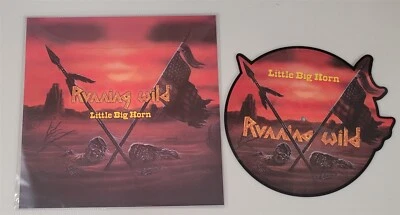 Running Wild Little Big Horn Shaped Picture Disc Vinyl LP Record new - Image 1 of 2