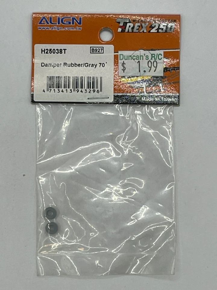 H25038T Damper Rubber /Gray 70 - Image 1 of 1