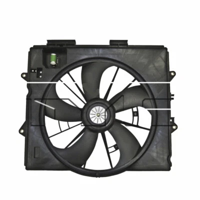 Nuevo conjunto de ventilador de refrigeración del radiador para Cadillac Cts 2009-2015 Foto 1 de 4