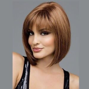 100% human color wig natural high temperature silk chemical fiber short hair