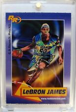 Rare: 2003 Rookie Review Lebron James RC #59, Perforated St.Vincent Mary H.S.