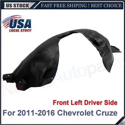Front Left Side Fender Liner For Chevrolet Cruze 2011 2012 2013 2014 2015 2016 Foto 1 de 4