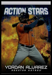 2023 Topps Update Yordan Alvarez Action Stars #AS-9 Houston Astros - Picture 1 of 2