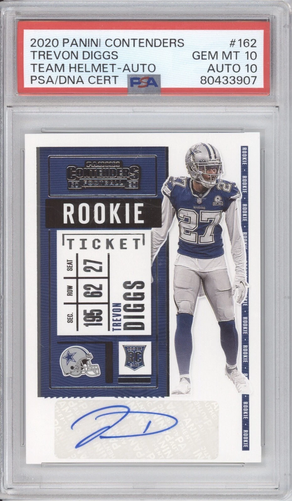 2020 Tre Jones Contenders Auto RC Spurs