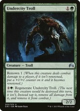 FOIL Undercity Troll | MtG Magic Magic Origins | English | Near Mint