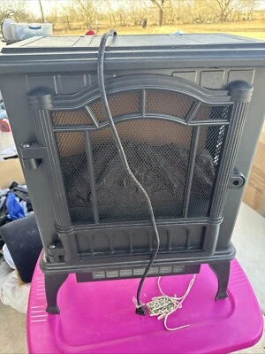 MAINSTAYS HT1168 1500W Calentador de gabinete infrarrojo independiente de 4 elementos (negro) Foto 1 de 3