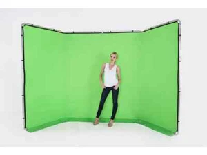 Lastolite LL LB7626 Panorama Hintergrund Überzug 4m (Chromakey Grün) - Bild 1 von 3