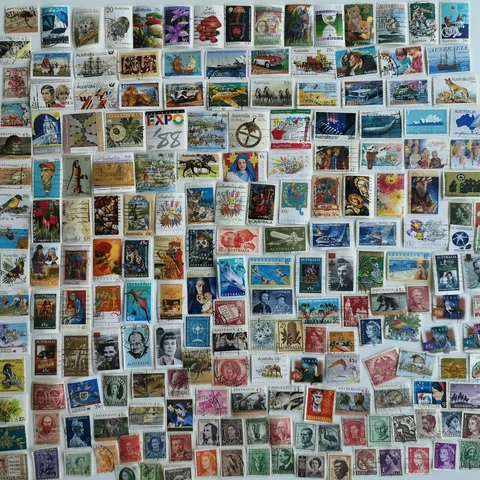 Australia Stamps Collection - 200 to 3000 Different Stamps Cover