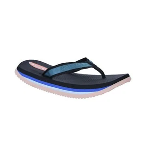 Mens Original Surfer Joe Thongs Sandals Shoes Slippers Black Blue Flip Flops - Picture 1 of 3