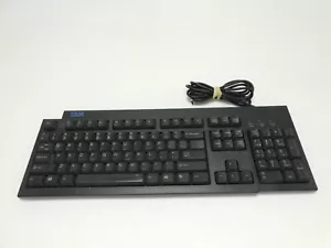 Vintage IBM Black PS/2 KB-7953 OEM Keyboard Aesthetic Design Tested - Picture 1 of 9