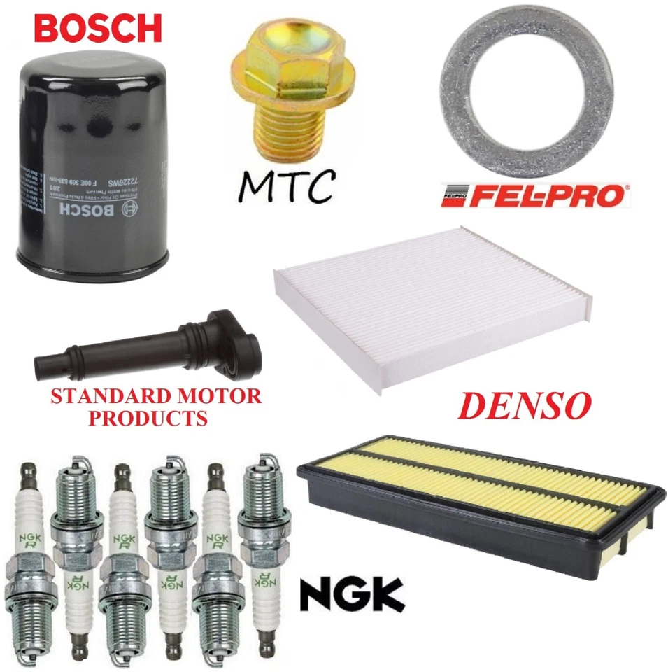 Kit de afinación filtros PCV tapones de válvula para Honda Accord V6; 3,0 L 2006-2007 Foto 1 de 1