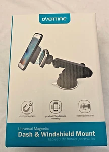 Overtime Universal Magnetic Dash & Windshield Car Mount portait landscape view - Photo 1 sur 4
