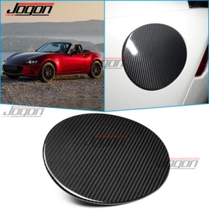 Fuel Tank Filler Decor Trim Cap For Mazda MX-5 Miata Roadster 16-24 ND RF Carbon - Picture 1 of 13
