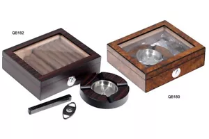 POSACENERE TAGLIASIGARI SCATOLA PORTASICARI HUMIDOR FOR 50 CIGARS LUBINSKI QB182 - Imagen 1 de 1