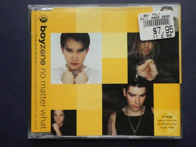 Boyzone No matter what 2 track + video 1998 Australian CD - Image 1 of 3