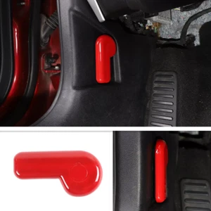 Car Engine Hood Switch Cover Trim For Ford Mustang 2015-2025 Accessories ABS Red - Bild 1 von 9