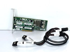 HP P420 Smart Array 6Gb/s PCIe SAS RAID Controller 1GB 633538-001 + Kabel - Afbeelding 1 van 4