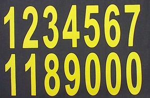 Camiseta Impresión Hierro en GRANDE 90mm Amarillo Conjunto - Imagen 1 de 1