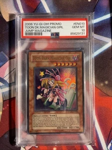 YUGIOH PSA 10 2006 Toon Dark Magician Girl JUMP-EN010 - Picture 1 of 2