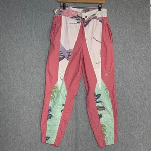 Chervo Sports Women’s Size 44 Athletic Pants Pink Made Italy Pietro Luigi Y2K - Picture 1 of 9