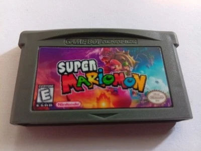 Super Mariomon Pokémon Mario Nintendo Gameboy Advance GBA Cartridge - Image 1 of 2