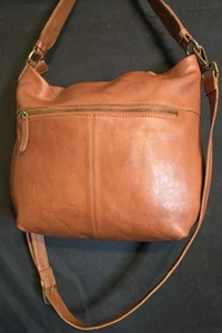 VALENCIA Holland Leather Med/Lg Hobo Shoulder/Crossbody Purse Beautiful EUC - Picture 1 of 24