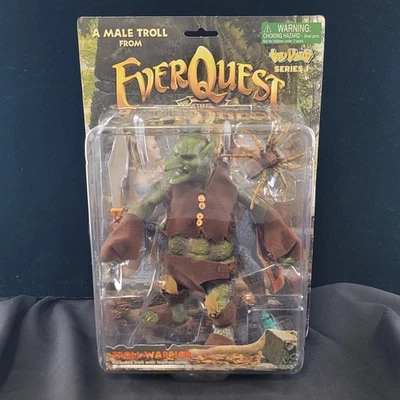 Figura de acción EverQuest Toy Vault serie 1 Troll Warrior sin usar, en caja Foto 1 de 4