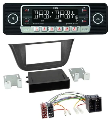 Dietz USB DAB MP3 Bluetooth Autoradio für Iveco Daily (ab 2014) - Bild 1 von 4
