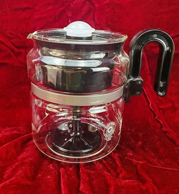 COLECCIÓN CAFÉ BREW por Medelco - Estufa de vidrio de 8 tazas, percoladora de café PK008 Foto 1 de 4