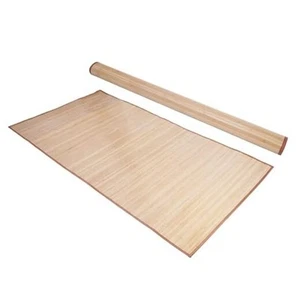 Qriocio A5' x 8' Bamboo Area Rug - Durable Roll-up Floor Mat with Anti-Slip  - Picture 1 of 8