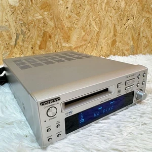 ONKYO MD-105FX MiniDisc Recorder - Lettore MD Audio di Alta Qualità Giappone - Foto 1 di 4