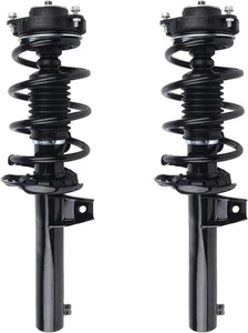 Pair Front Strut Spring Assembly For Volkswagen Beetle Golf Jetta EOS AUDI A3 - Picture 1 of 8