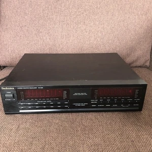 Technics SH-E66 Stereo Graphic Equalizer Midi Hi-Fi 1991 - Spares Or Repair - Picture 1 of 16