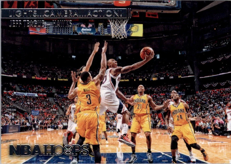 2014-15 Hoops Lights Camera Action #11 Jeff Teague - BSK - Image 1 of 2