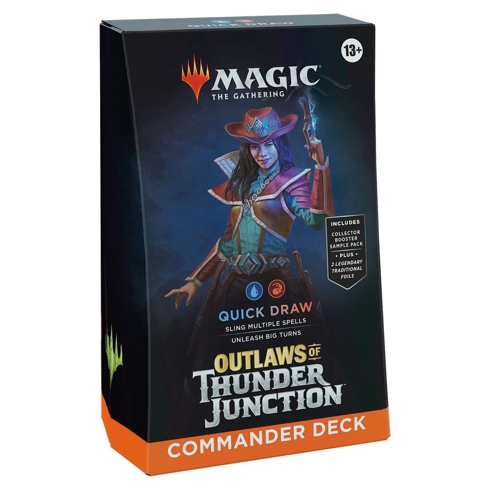 Outlaws of Thunder Junction: Quick Draw Commander Deck [New & Sealed] - image 1 of 1