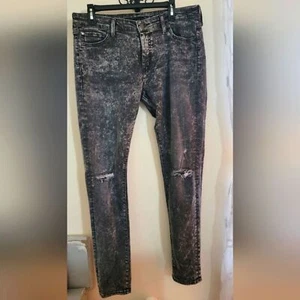 Denim & Supply D & S Morgan Shinny  Ralph Lauren  black jeans sz 32/32. - Picture 1 of 16